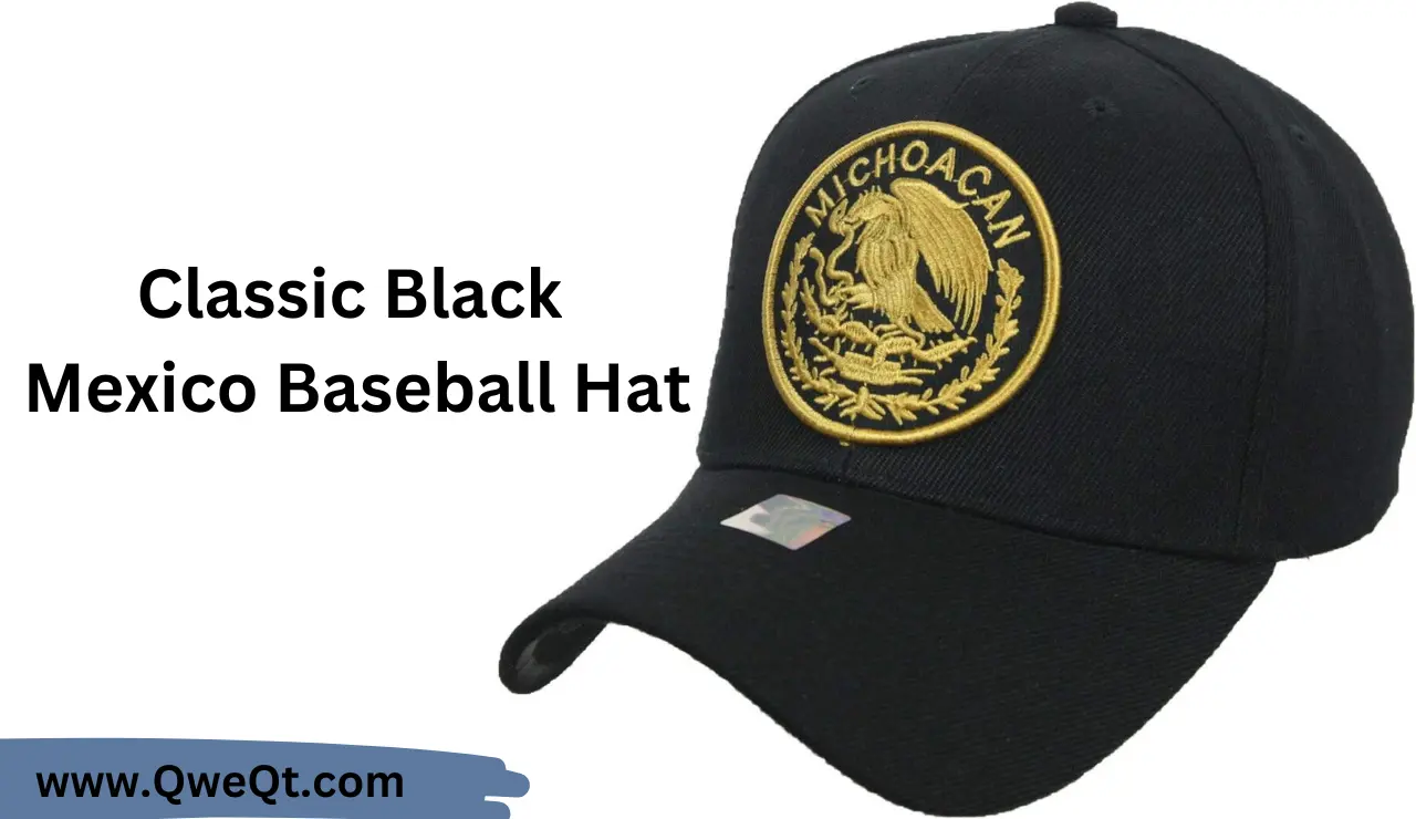 Classic Black Mexico Baseball Hat