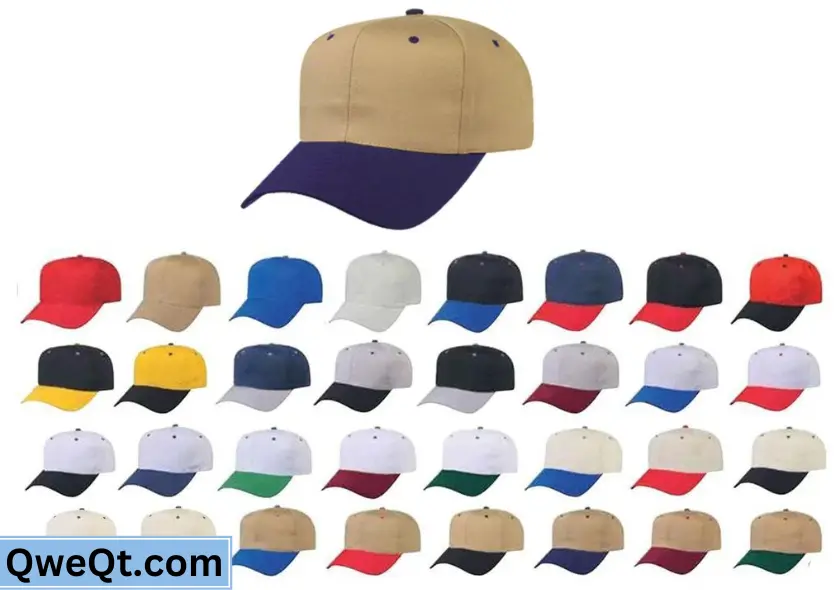 Vibrant Variety Expl0ring Yellow, Tan, and Purple Baseball Hats