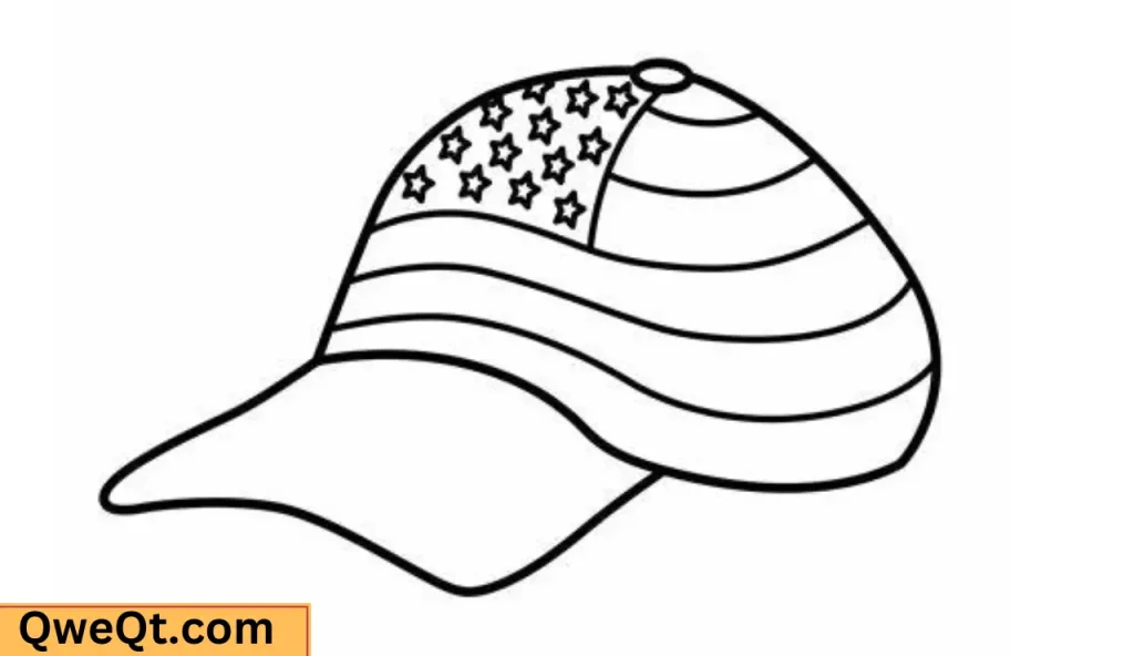 Baseball Hat Coloring Pages