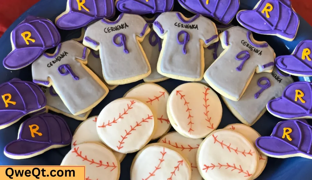 Baseball Hat Cookies