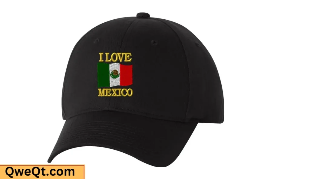Beige Mexico Baseball Hat