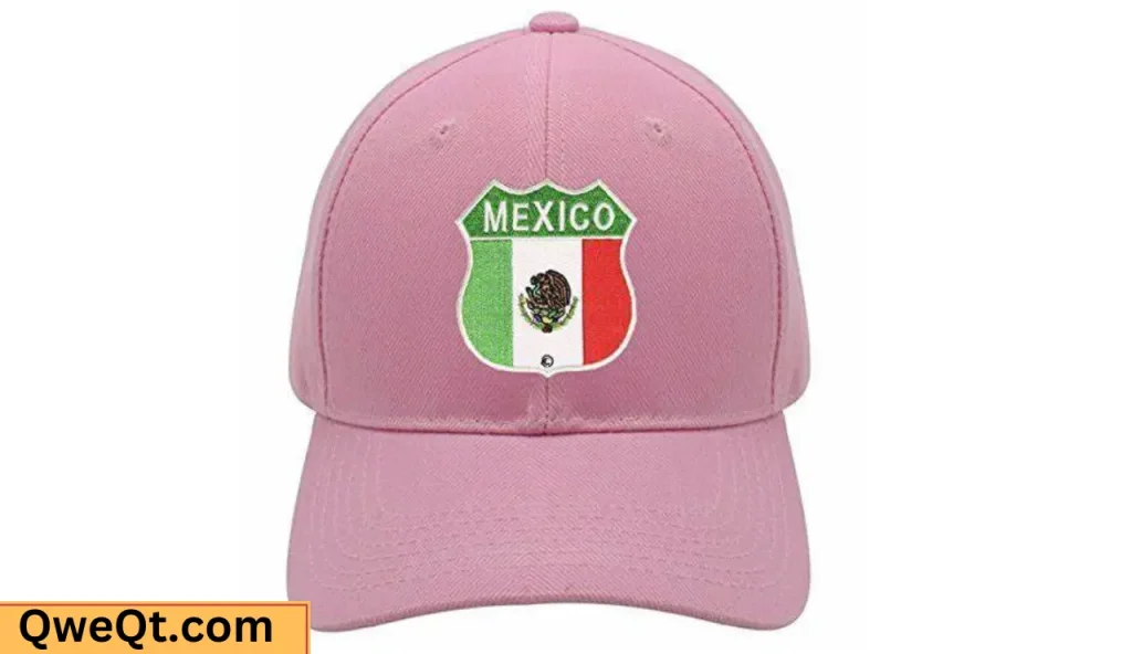 Mexico Baseball Hat Pink