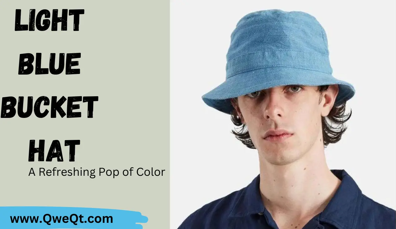 Light Blue Bucket Hat A Refreshing Pop of Color