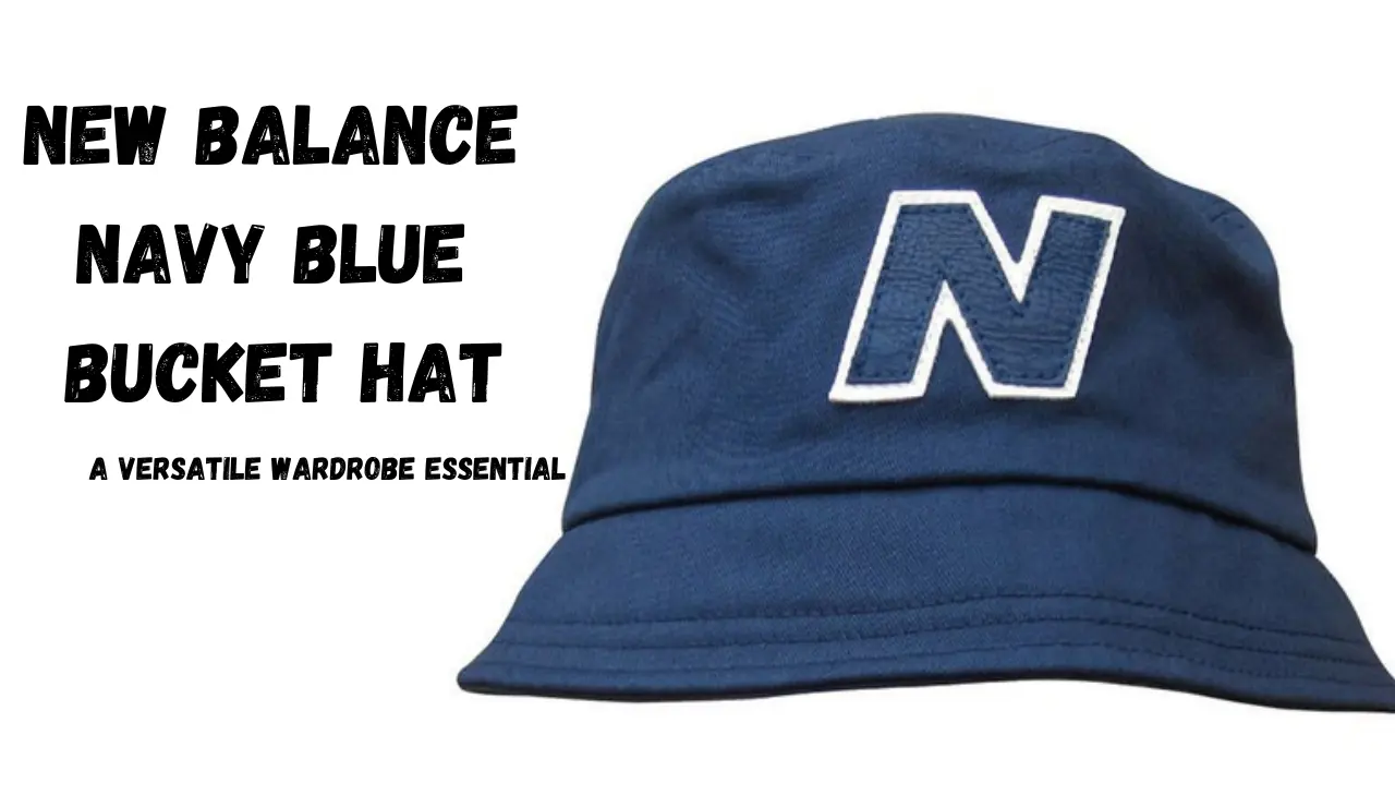 New Balance Navy Blue Bucket Hat